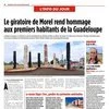 Le giratoire de Morel célèbre l'héritage amérindien du Moule