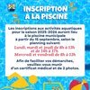 Inscriptions aux activités aquatiques – Saison 2025-2026