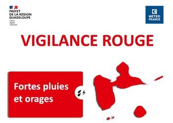 Tempête Jerry - La Guadeloupe en vigilance rouge