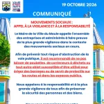 Mouvements sociaux : Appel à la vigilance et à la responsabilité