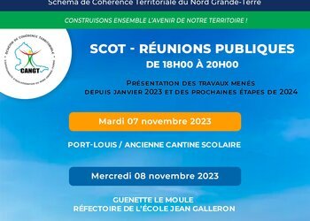 Réunion Publique d'informations - chéma de Cohérence Territoriale (SCOT) du Nord Grande-Terre