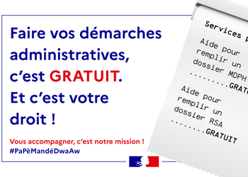 Pa pè mandé dwa aw, vos droits, près de chez vous !