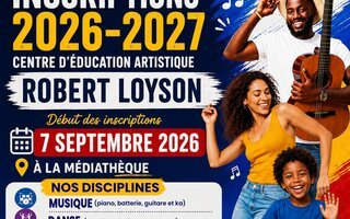 Une nouvelle saison artistique vous attend au Centre Robert Loyson !