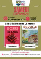 Samedi Littéraire à la Médiathèque du Moule