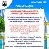 Mise en service du dispositif d'alerte en cas de tsunami