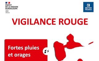 Tempête Jerry - La Guadeloupe en vigilance rouge