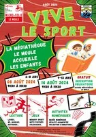 "Vive le Sport " à la Médiathèque Le Moule