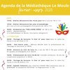 Agenda Médiathèque Février-Mars