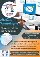 Atelier "Créer et gérer sa boîte mail" 
