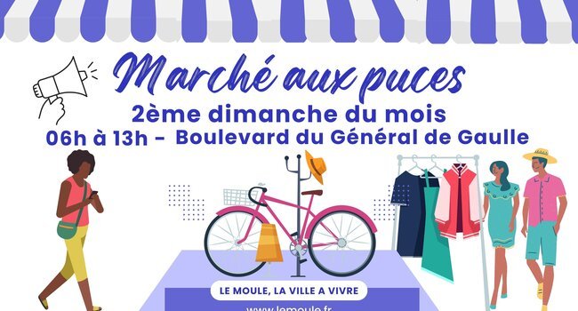 Marché aux Puces de la ville ! Un lieu exceptionnel pour les chineurs
