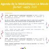 Agenda Médiathèque Février-Mars