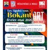Les rendez-vous Bòkànt'ART Février – mai 2026