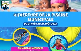 Ouverture de la piscine municipale