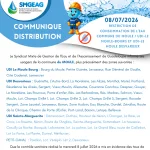 Restriction de consommation de l'eau commune du MOULE / UDI-LE MOULE-BOURG ET...