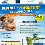 Dispositif « Voisineur » en Guadeloupe : appel à participation