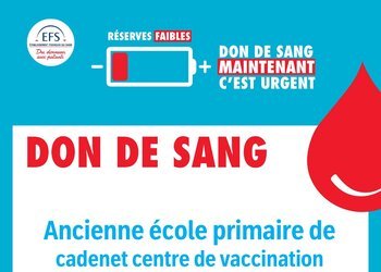 Appel à la solidarité - Collecte de sang 