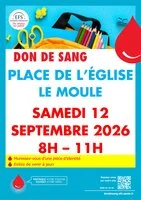 Don de sang : rendez-vous le 12 septembre !