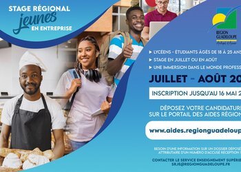 Stage Régional Jeunes en Entreprises, inscrivez-vous avant le 16 mai !