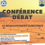 Conférence débat sur le réchauffempent climatique 