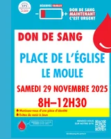 Don de sang : rendez-vous le 29 novembre