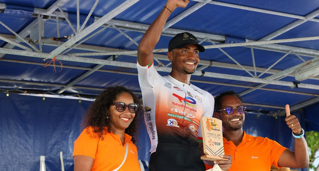 Paul DAUMONT remporte la 7ème étape du Tour Cycliste International de la Guadeloupe 