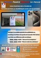Atelier de sensibilisation au numérique 