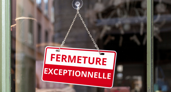 Fermeture exceptionnelle de l'annexe 1