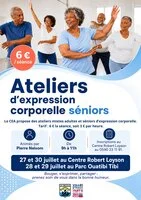 Ateliers d'expression corporelle : adultes et séniors 
