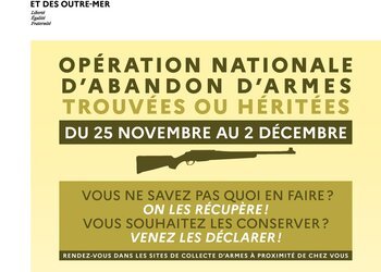 Opération "Déposons les armes" 