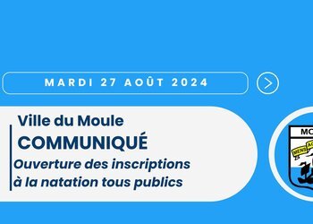 Natation : Ouverture des inscriptions