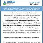 Interdiction localisée de consommation UDI Duchassaing-Quartier de l'Écluse