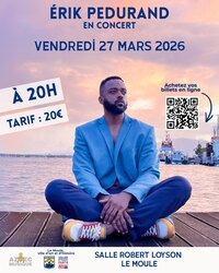 Affiche Érik Pédurand en concert