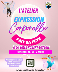 Affiche Expression corporelle 