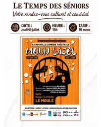 Affiche Temps des séniors : « Moun Lajòl »