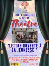 Affiche LETTRE OUVERTE À LA JEUNESSE