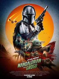 Affiche STAR WARS THE MANDALORIAN AND GROGU