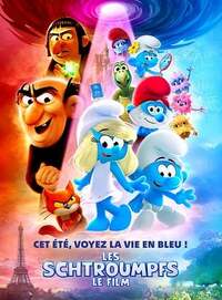 Affiche LES SCHTROUMPFS