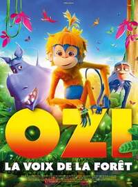Affiche OZI LA VOIX DE LA FORÊT