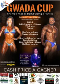 Affiche COMPÉTITION DE BODY BUILDING