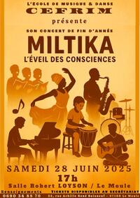 Affiche Concert annuel des élèves