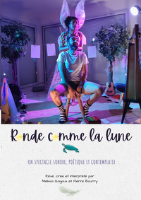 Affiche RONDE COMME LA LUNE