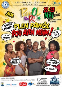 Affiche PLEN PAWOL POU AYEN MENM
