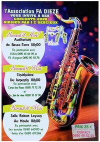 Affiche CONCERT DE FA DIEZE
