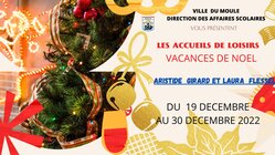 Accueils de Loisirs petites vacances de Noël du 19 au 30 Décembre 2022
